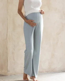 Amira 2-piece Maternity Sleepwear Set in Sea Mist
