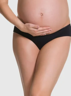 Cake Maternity Croissant Bikini Brief in Nude or Black