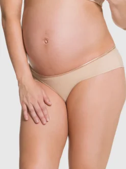 Cake Maternity Croissant Bikini Brief in Nude or Black