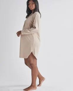 Cora Nuvem™ Nursing Nightie in Almond Milk