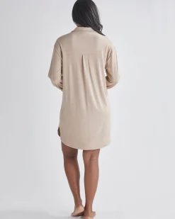 Cora Nuvem™ Nursing Nightie in Almond Milk