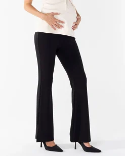 Danna Maternity Flare Black Pants