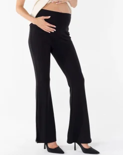 Danna Maternity Flare Black Pants