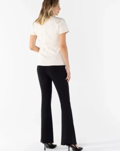 Danna Maternity Flare Black Pants
