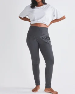 Eden Ultra Soft Maternity Lounge Pants in Charcoal