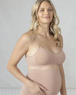 Everyday Maternity/Nursing Bamboo Bra in Nude