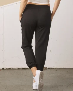 Low Waist Maternity Jogger/Lounge Pants- Black