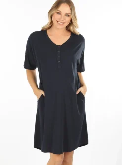 Mama Maternity Nightie with Free Baby Pouch