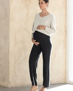 Marli Lightweight Cotton Maternity Lounge Pants