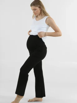 Maternity Bamboo/Cotton Black Lounge Pants