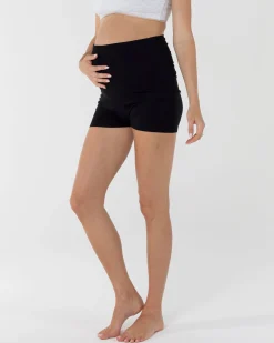 Maternity Bamboo Mini Bike Shorts