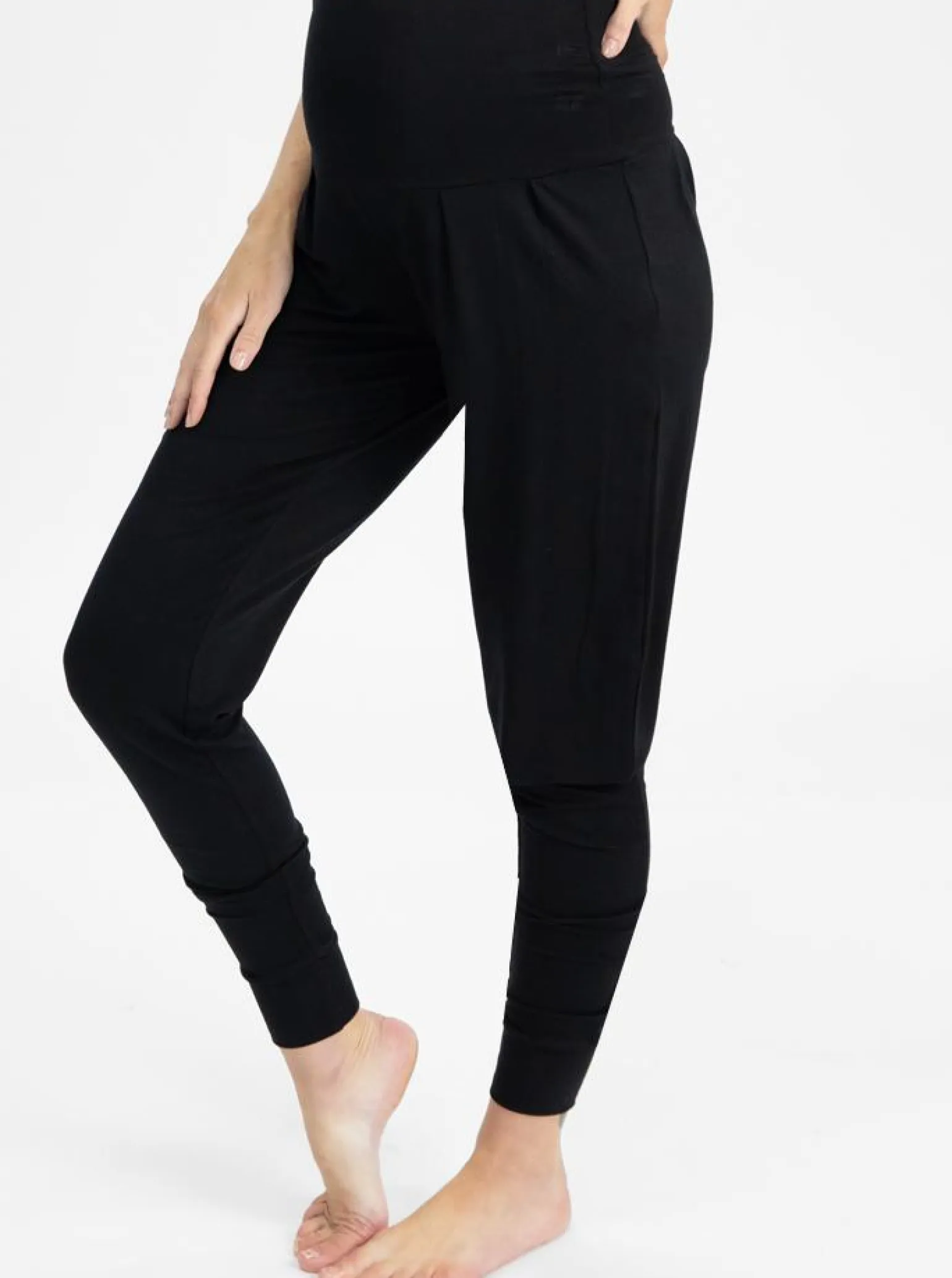 Maternity Comfort Lounge Pants in Black