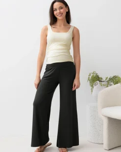 Maternity Deluxe Modal Tank in Ivory
