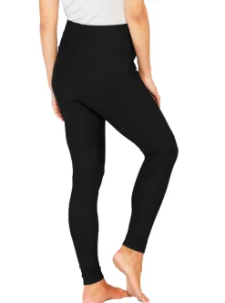 Maternity Deluxe Tummy Support Jegging -Denim Black