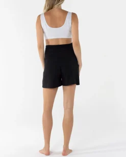 Maternity Lounge Shorts in Black