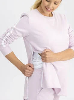 Maternity Sweatshirt in Lilac