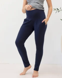 Maternity Ultra Soft Lounge Pants in Navy