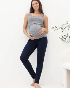 Maternity Ultra Soft Lounge Pants in Navy