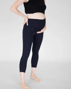Maternity Workout Tight 3/4 Length Legging - Black