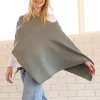 Moozie Mama Luxury Poncho/Scarf Maternity & Nursing Cover in Sage Green
