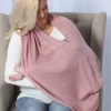 Moozie Mama Luxury Wrap Maternity & Nursing Cover in Pink