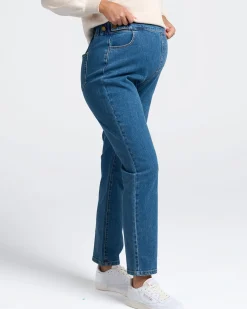 Over the Bump Relaxed Maternity Denim Jeans
