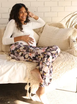 2- piece Maternity Flora Pajama Set