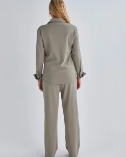 2-Piece Sophia Maternity Loungewear set - Sage Green