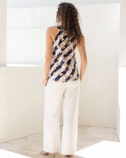 Stripe Maternity V neckline Summer Top